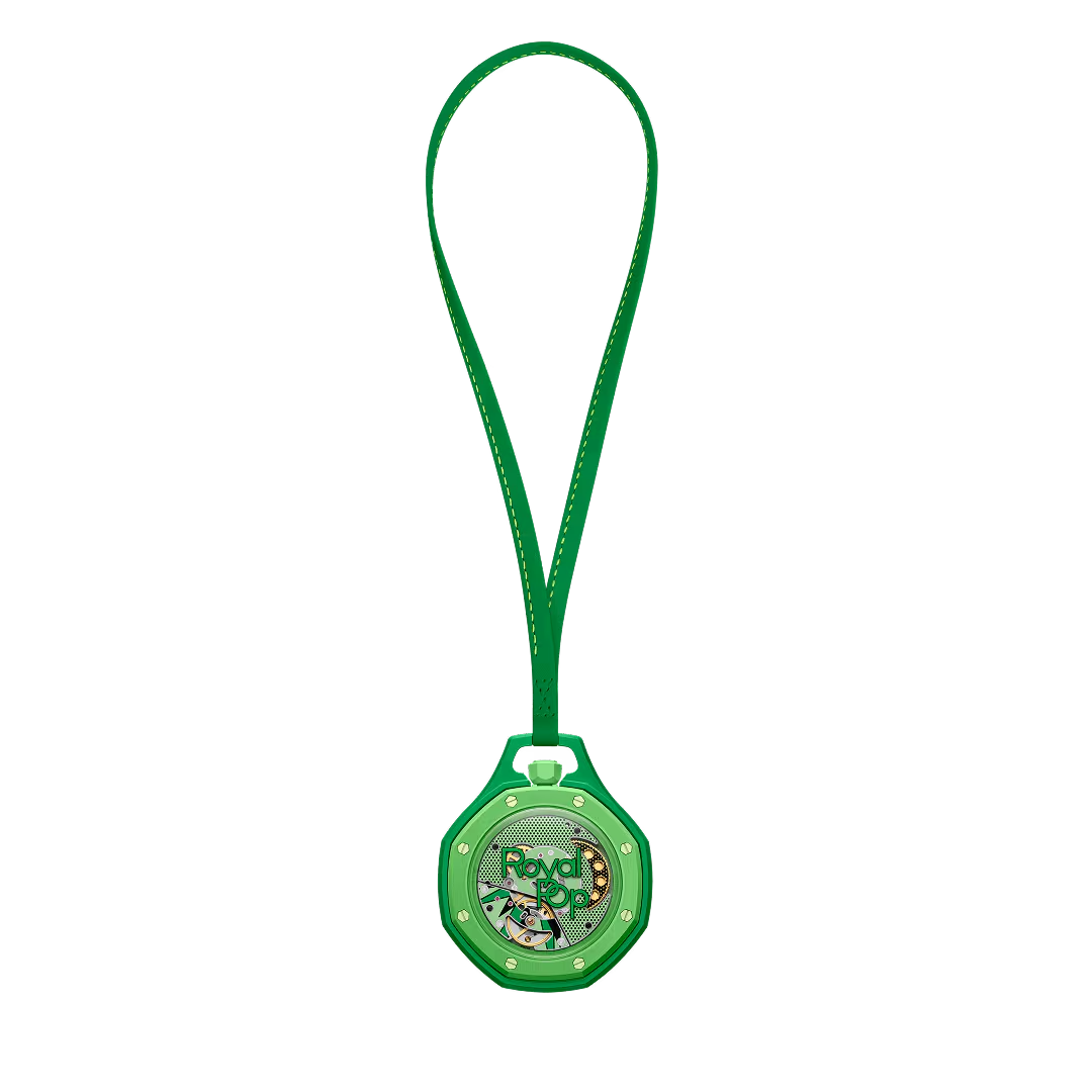 Round Watch, Green