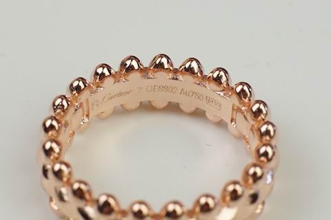 Studded Convertible Ring, Medium Model, White Gold Tone