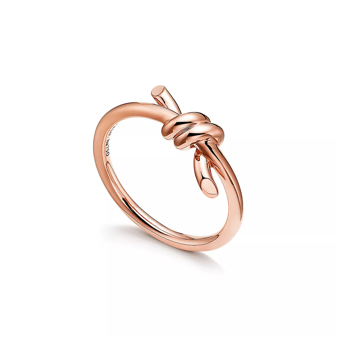 Knot Ring, Rose Gold Tone