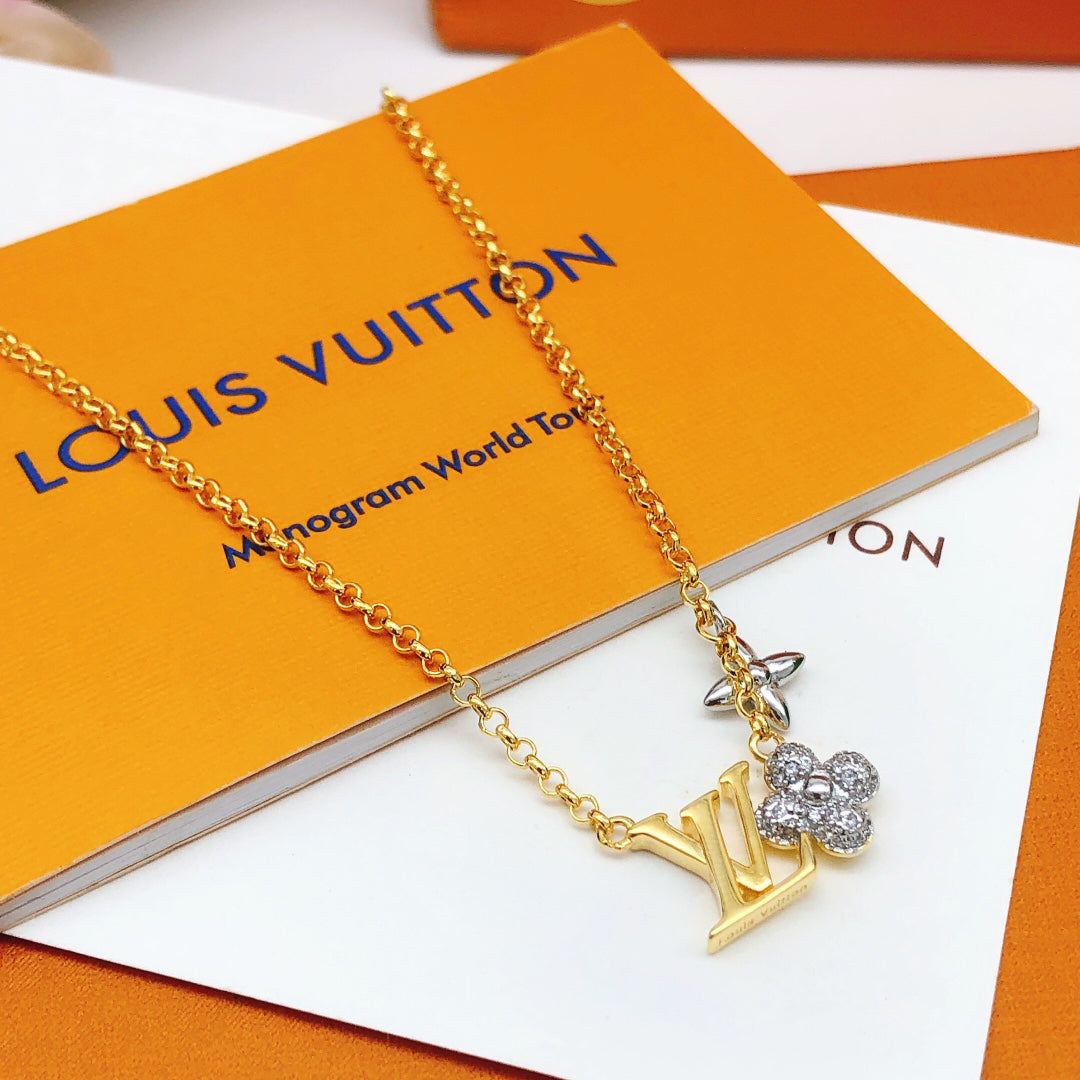Geometric Charm Necklace