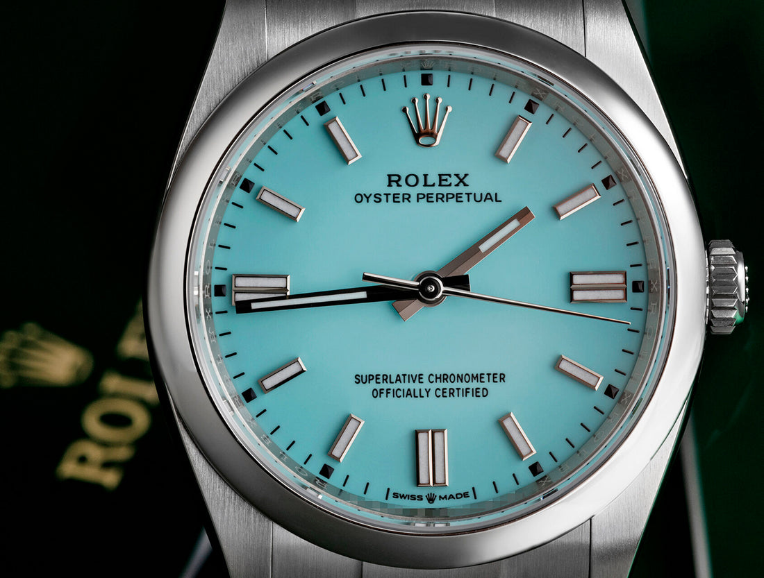 Round Automatic Watch, Steel, 36 mm