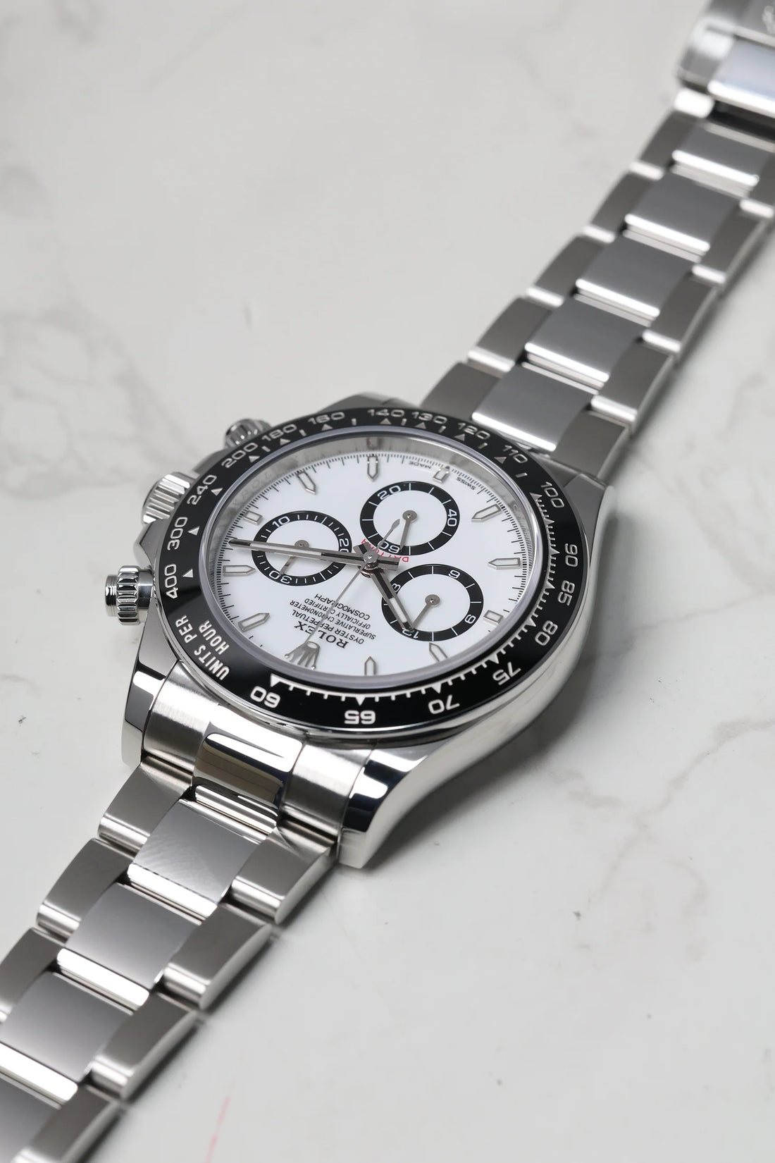 Chronograph Racing Watch, Steel, 40 mm
