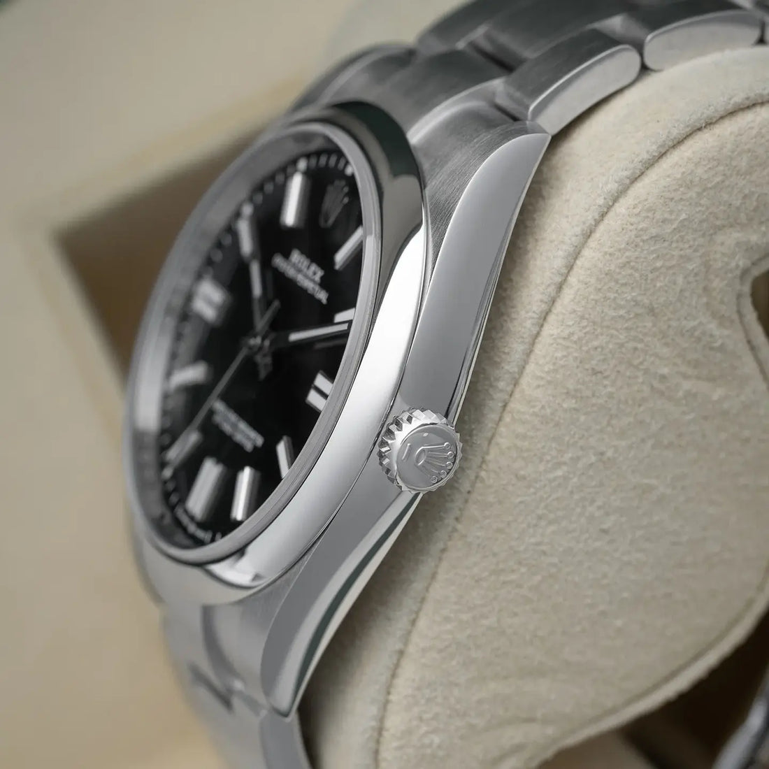Round Automatic Watch, Steel, 36-41 mm