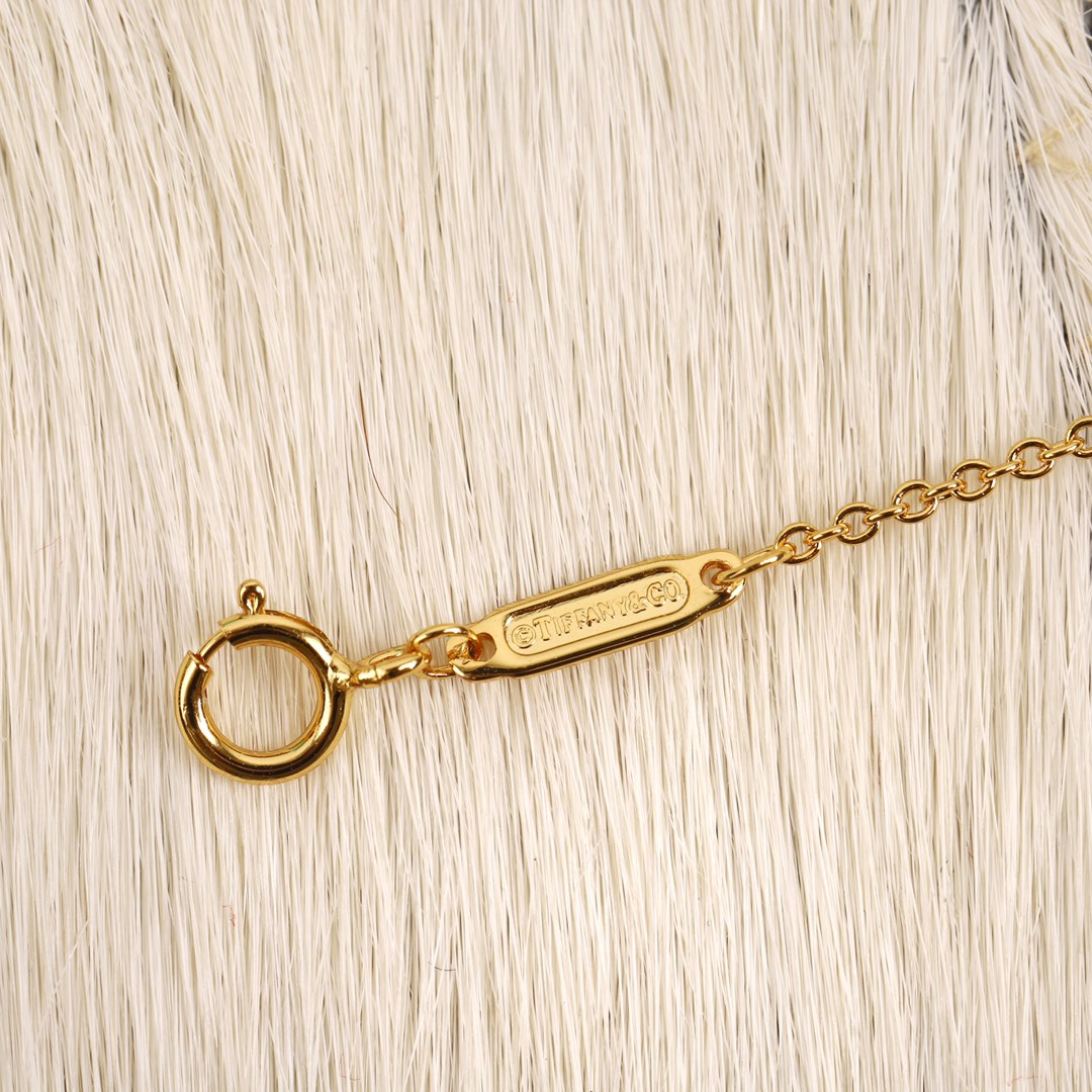 Smile Bar Pendant Necklace, Rose Gold Tone