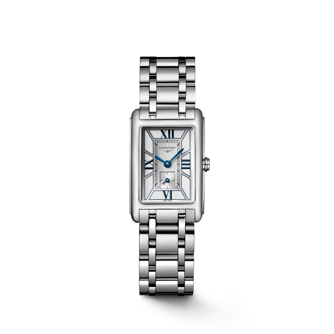 Rectangular Case Watch, Steel