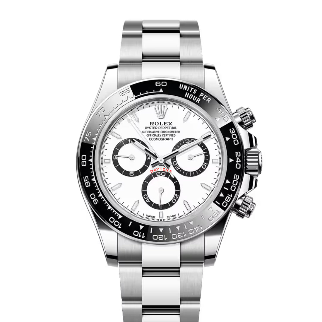 Chronograph Racing Watch, Steel, 40 mm