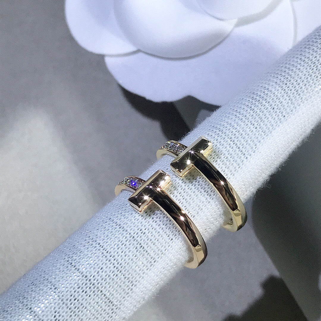 Wide Band Ring, Yellow Gold Tone