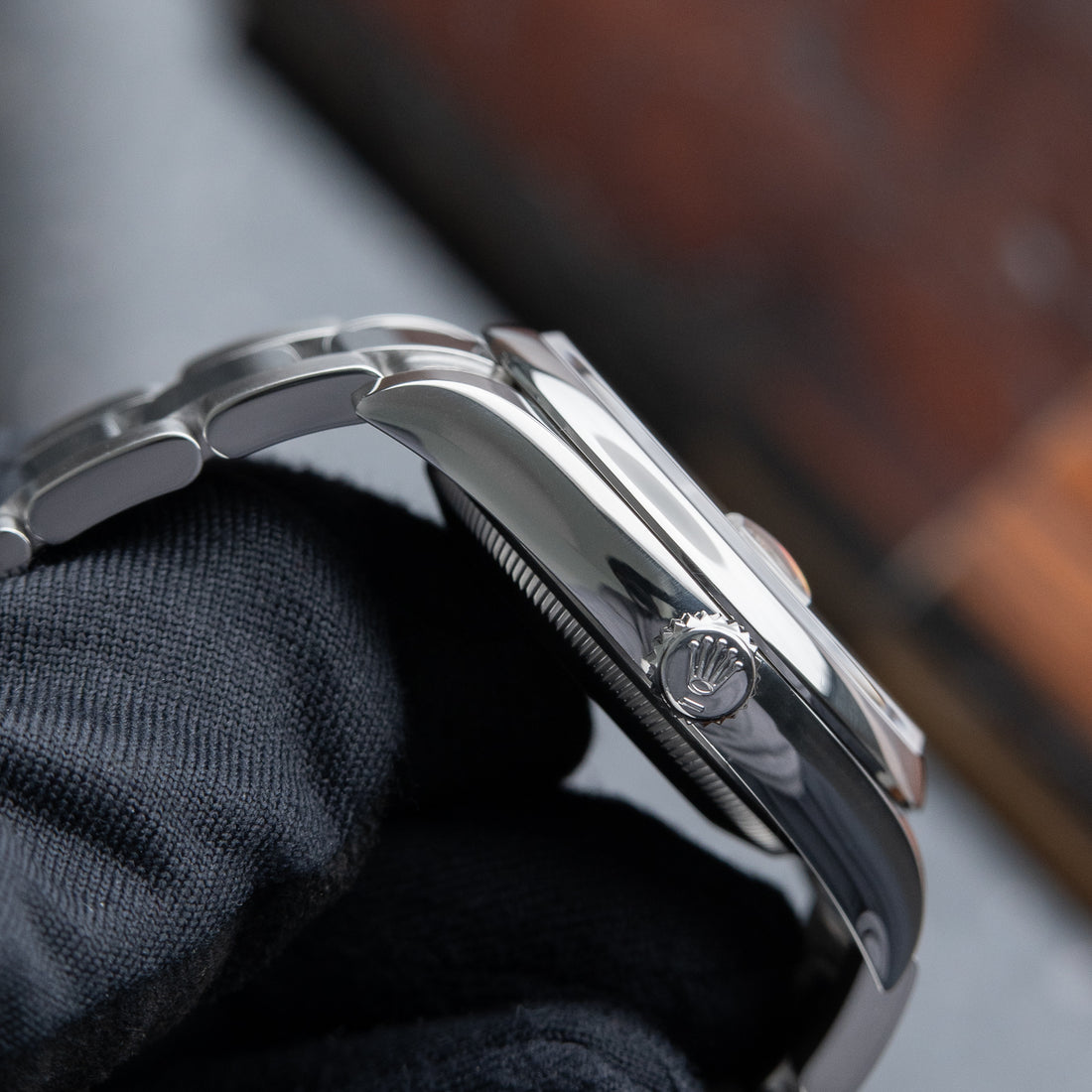 Classic Date Watch, Steel, 36 mm