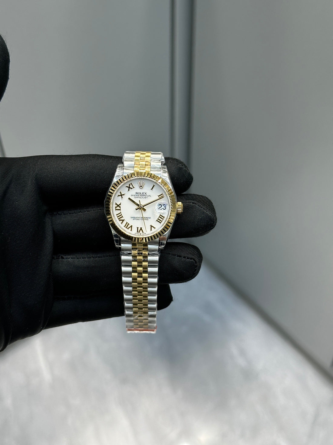 Classic Date Watch, Steel & Yellow Gold Tone, 28–31 mm