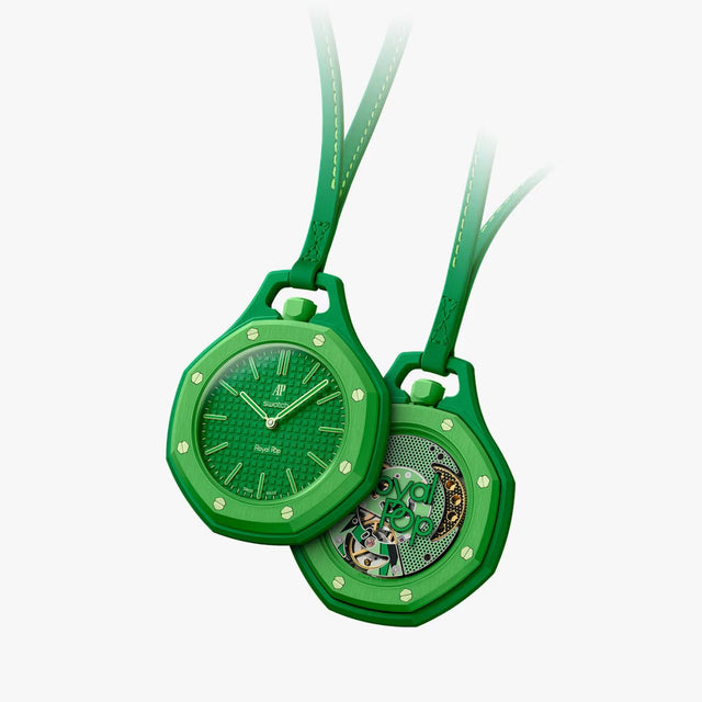 Round Watch, Green