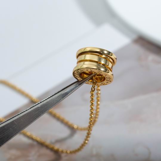 Spiral Pendant Necklace, 18K Yellow Gold Plated
