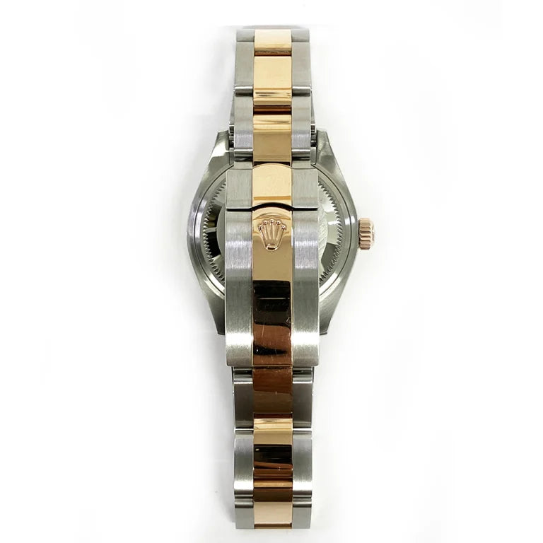 Classic Date Watch, Yellow Gold Tone, Steel, 31 mm