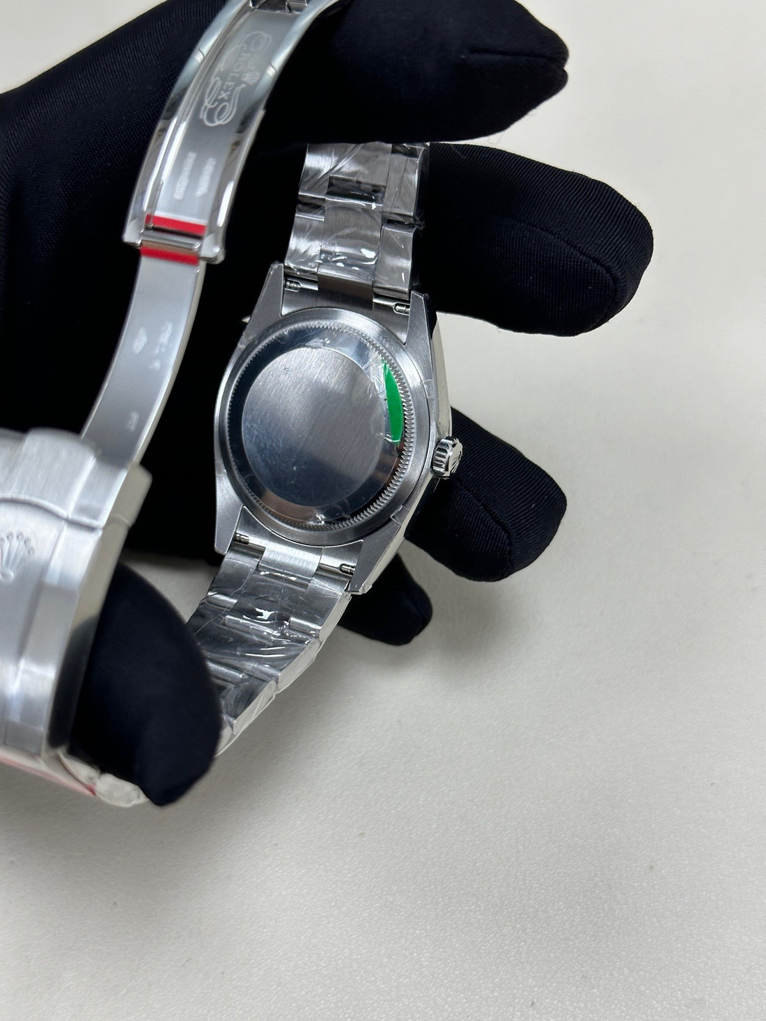 Round Automatic Watch, White Gold Tone, Steel, White, 36 mm