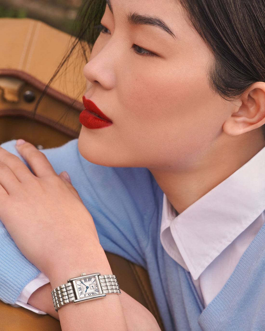 Rectangular Case Watch