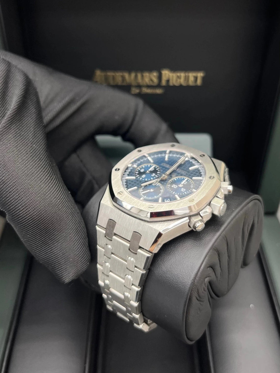 Octagonal Bezel Watch, Steel, 38-41 mm