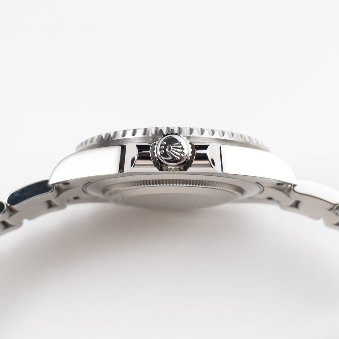Dual-Time Bezel Watch, Steel, 40 mm