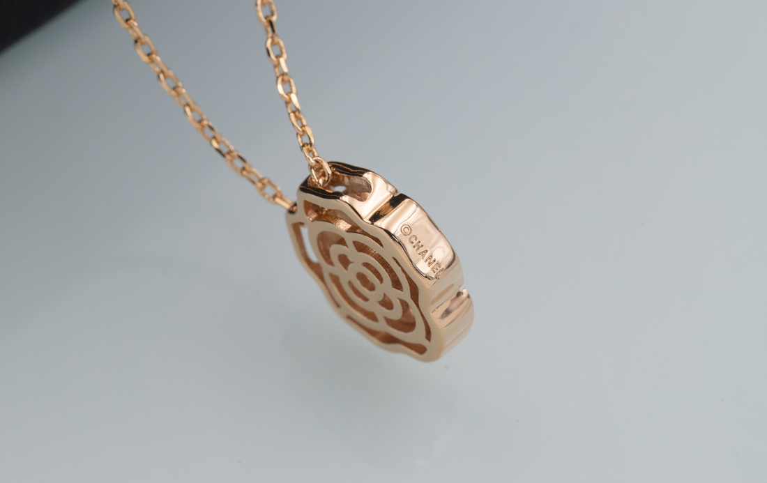 Chain Necklace, Rose Gold Tone