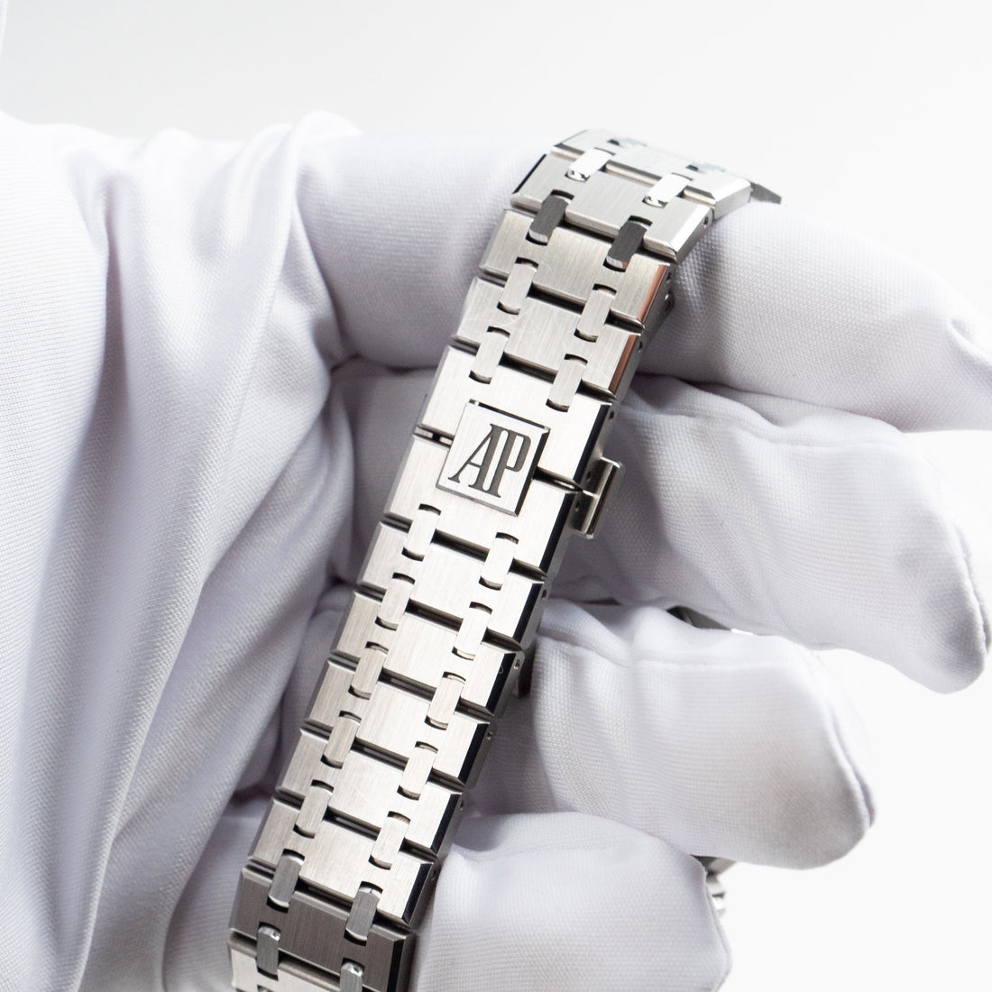 Octagonal Bezel Watch, Steel, 41 mm