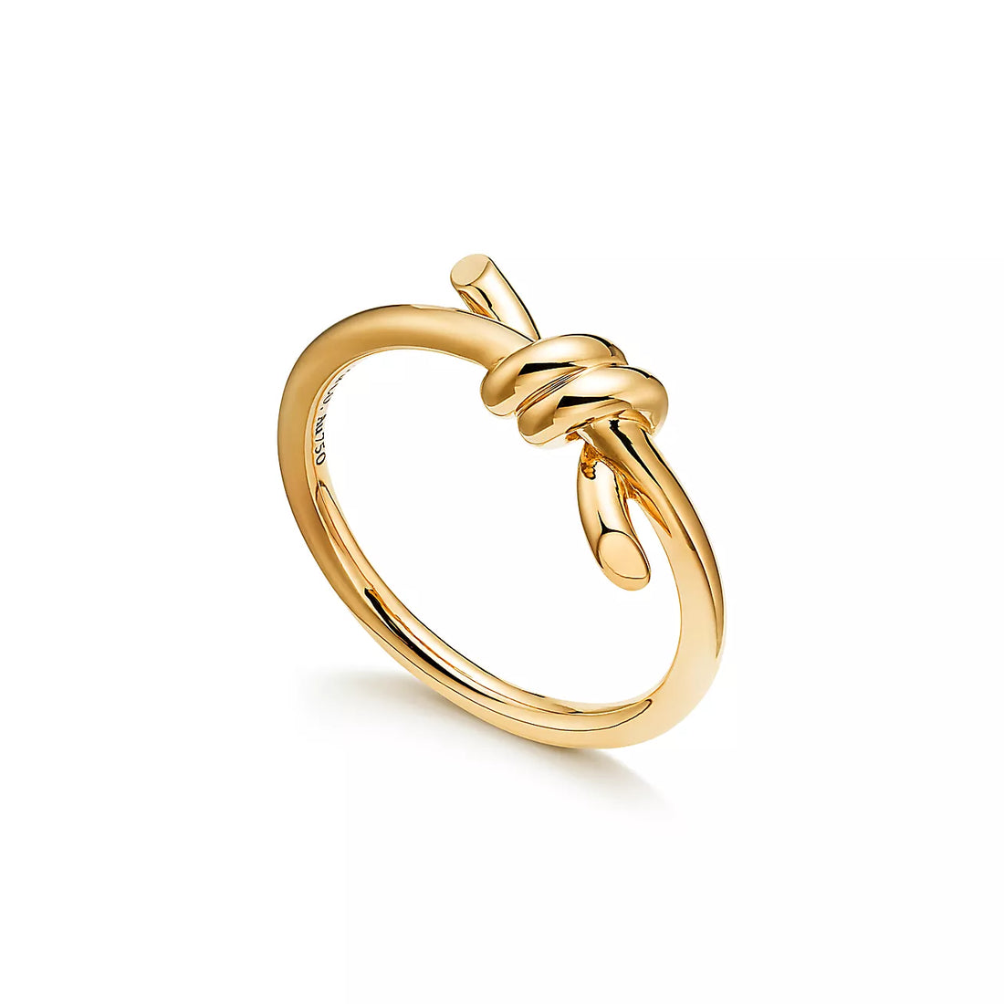 Knot Ring, Yellow Gold Tone