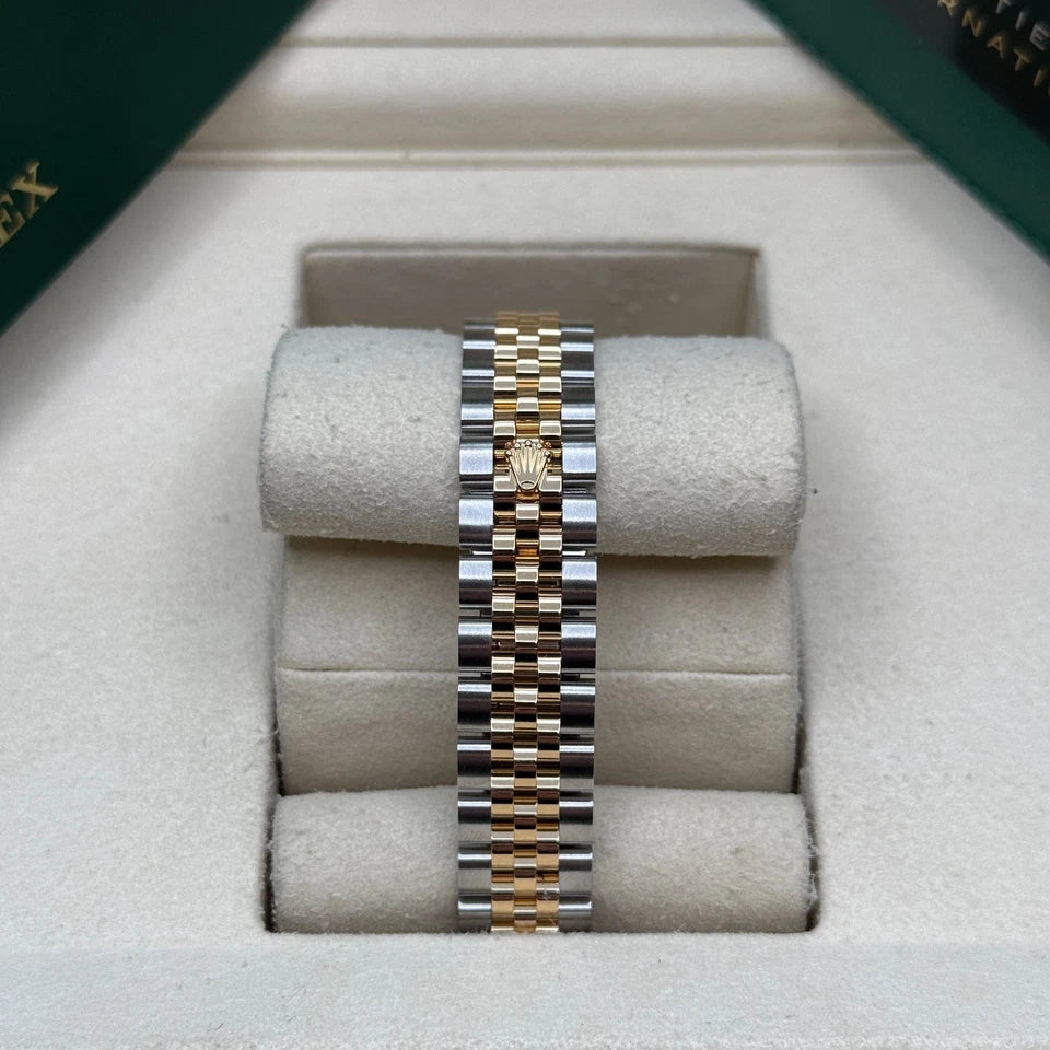 Classic Date Watch, Yellow Gold Tone, Steel, 31 mm