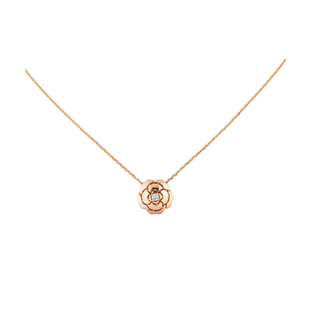 Chain Necklace, Rose Gold Tone