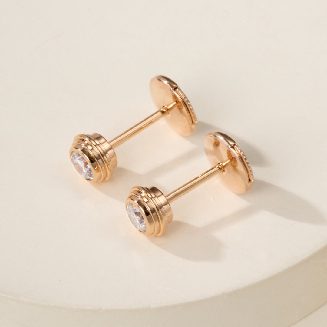 Heart Pavé Earrings