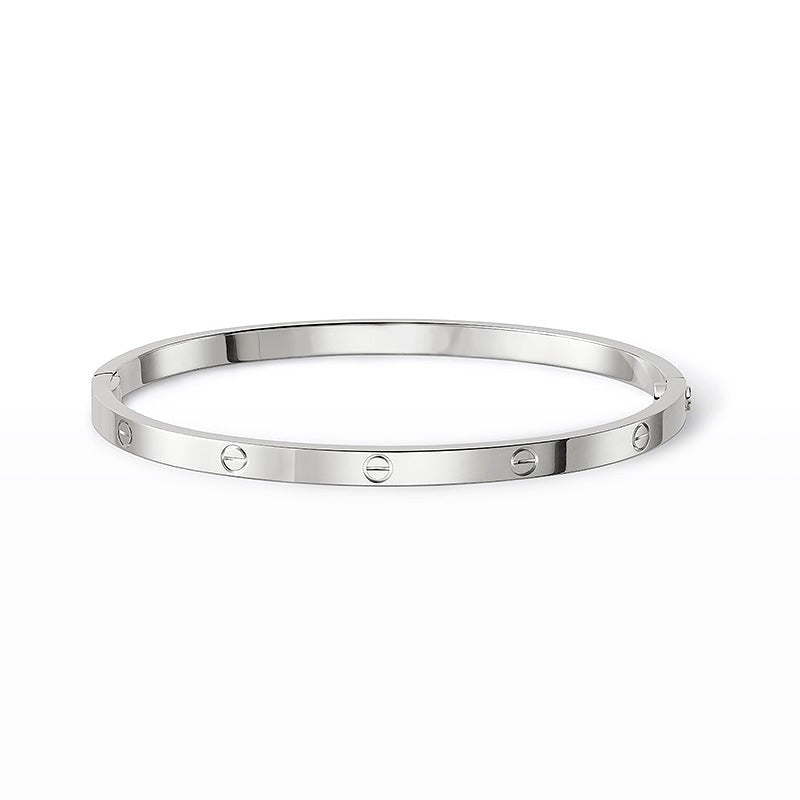 Screw-Lock Bangle Bracelet, 3.65 mm