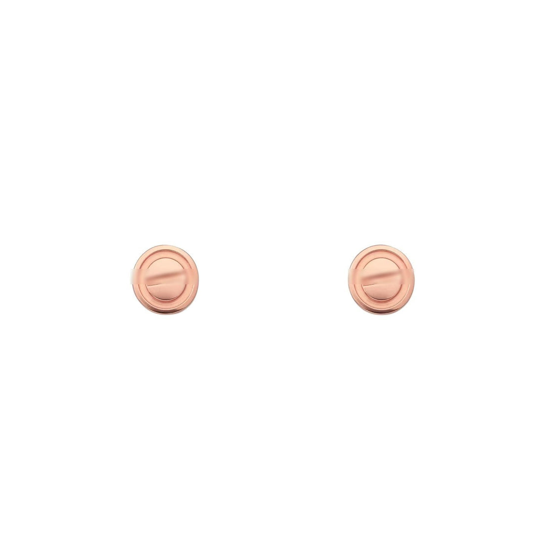 Screw-Lock Hoop Earrings, 7.2 mm