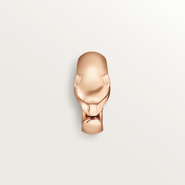 Feline Motif Ring, Medium Model, Rose Gold Tone