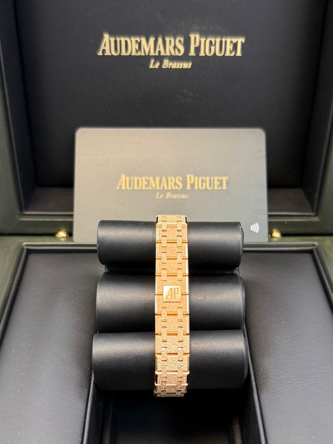 Octagonal Bezel Watch, Rose Gold Tone, 23 mm