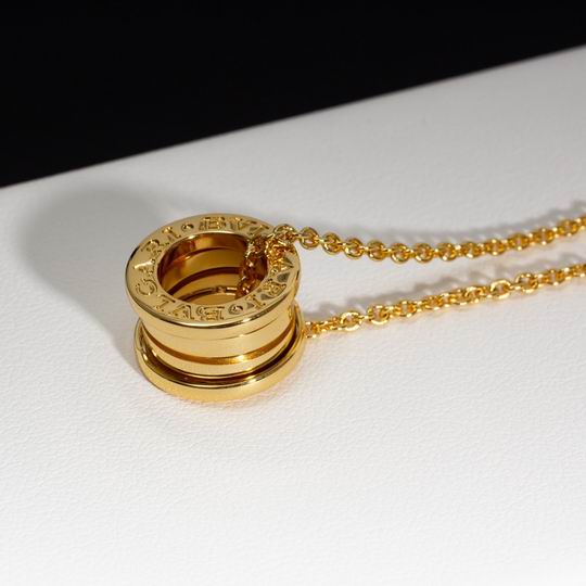 Spiral Pendant Necklace, 18K Yellow Gold Plated