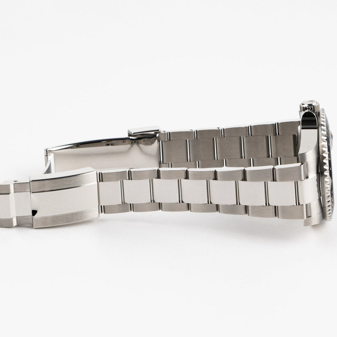 Dual-Time Bezel Watch, Steel, 40 mm