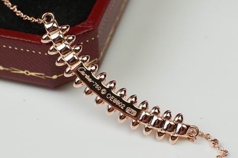 Studded Pendant Necklace, Rose Gold Tone