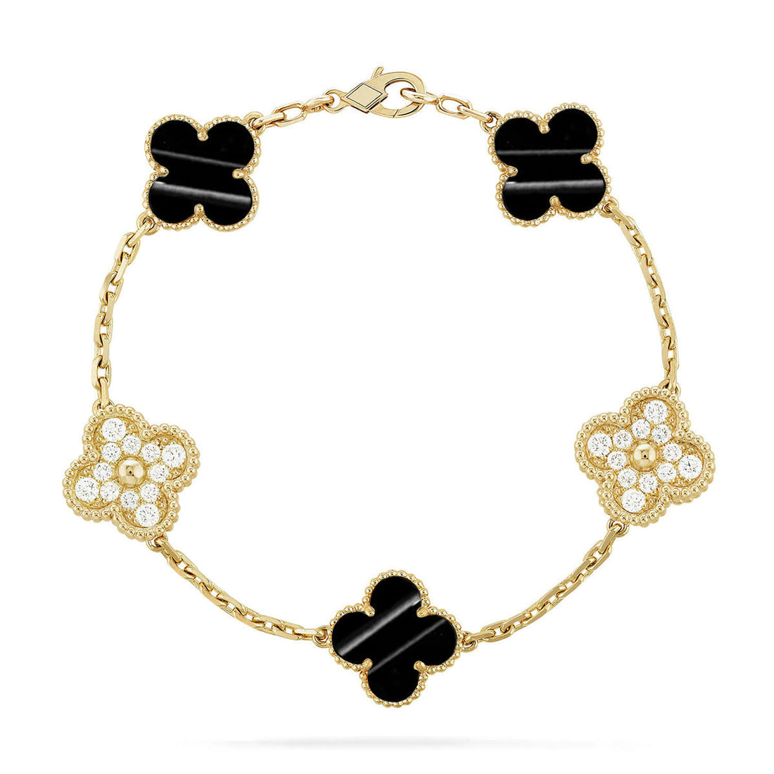 Quatrefoil 5 Motifs Bracelet, Pulsar Stone