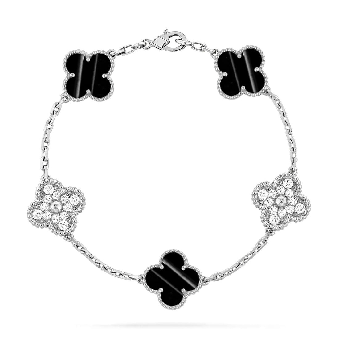 Quatrefoil 5 Motifs Bracelet, Pulsar Stone