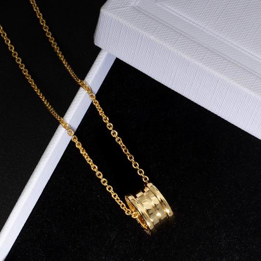Spiral Pendant Necklace, 18K Yellow Gold Plated
