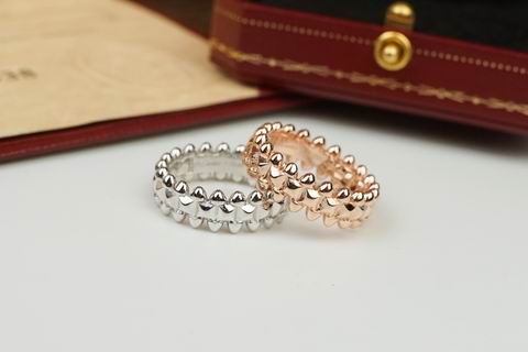 Studded Convertible Ring, Medium Model, Rose Gold Tone
