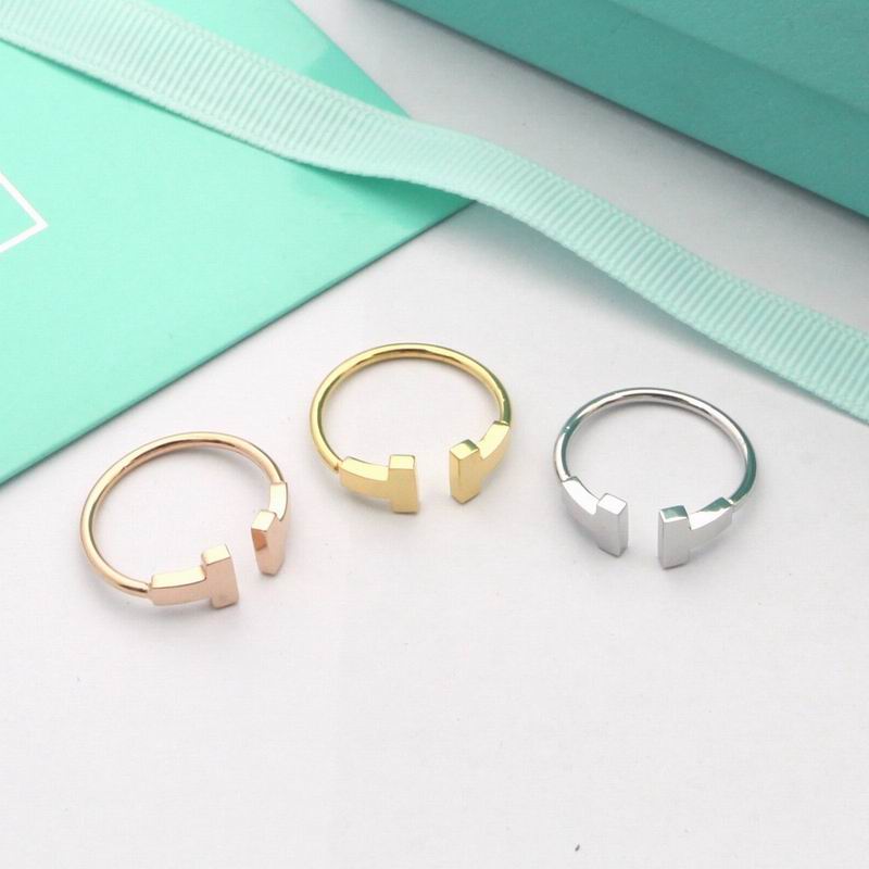 Wire Band Ring, White Gold Tone
