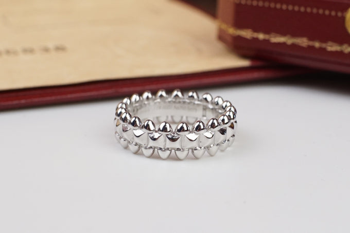 Studded Convertible Ring, Medium Model, Rose Gold Tone