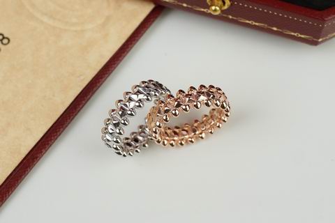 Studded Convertible Ring, Medium Model, Rose Gold Tone