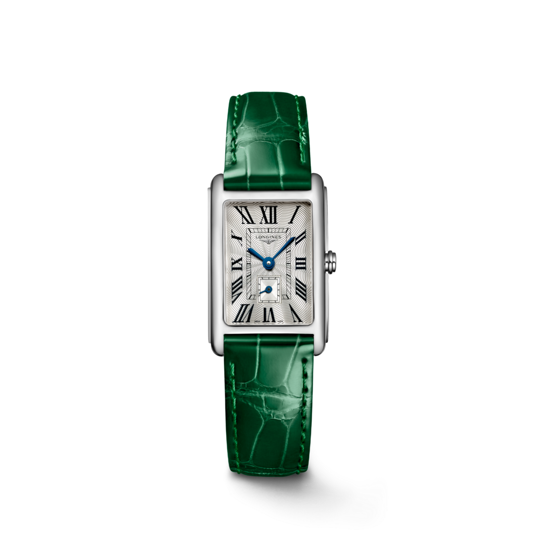 Rectangular Case Watch, Steel