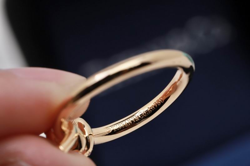 Knot Ring, Rose Gold Tone