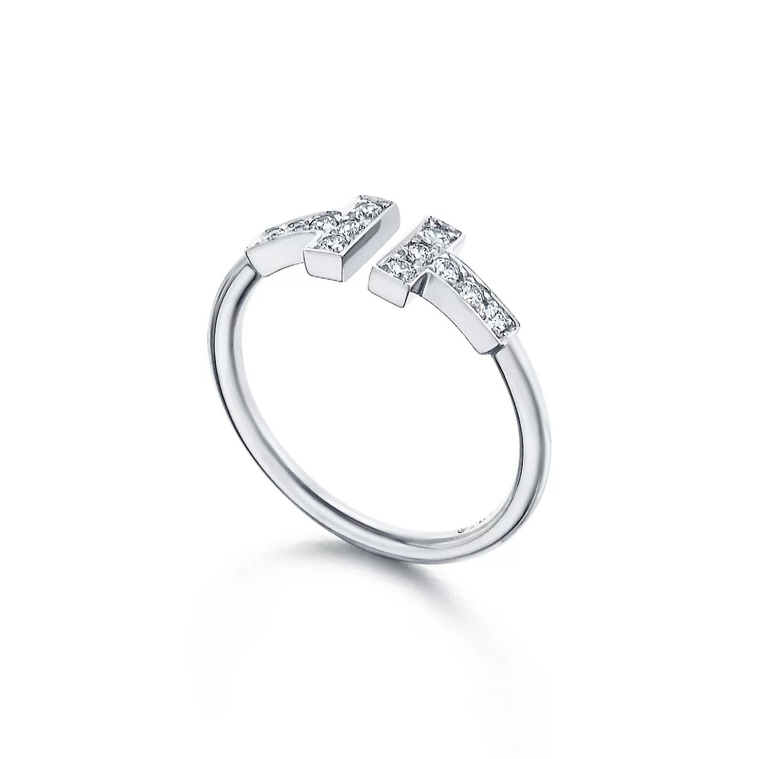 T-Motif Ring, Stone-Set
