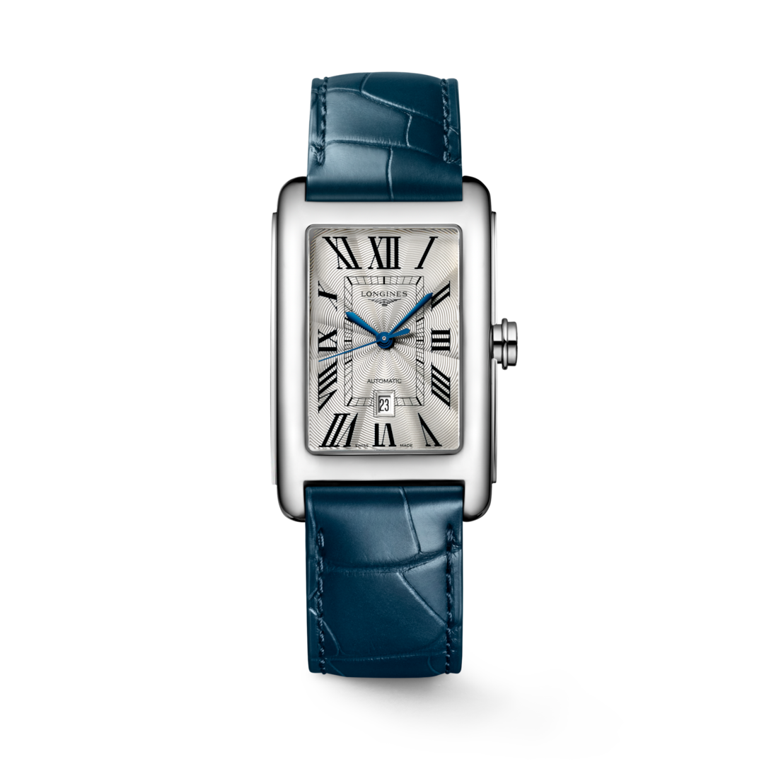 Rectangular Case Watch, Steel