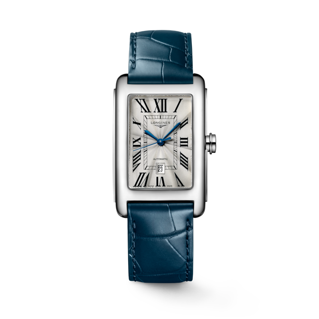 Rectangular Case Watch, Steel