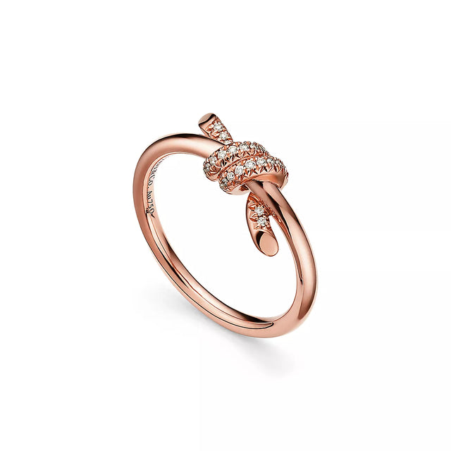 Knot Ring, Yellow Gold Tone