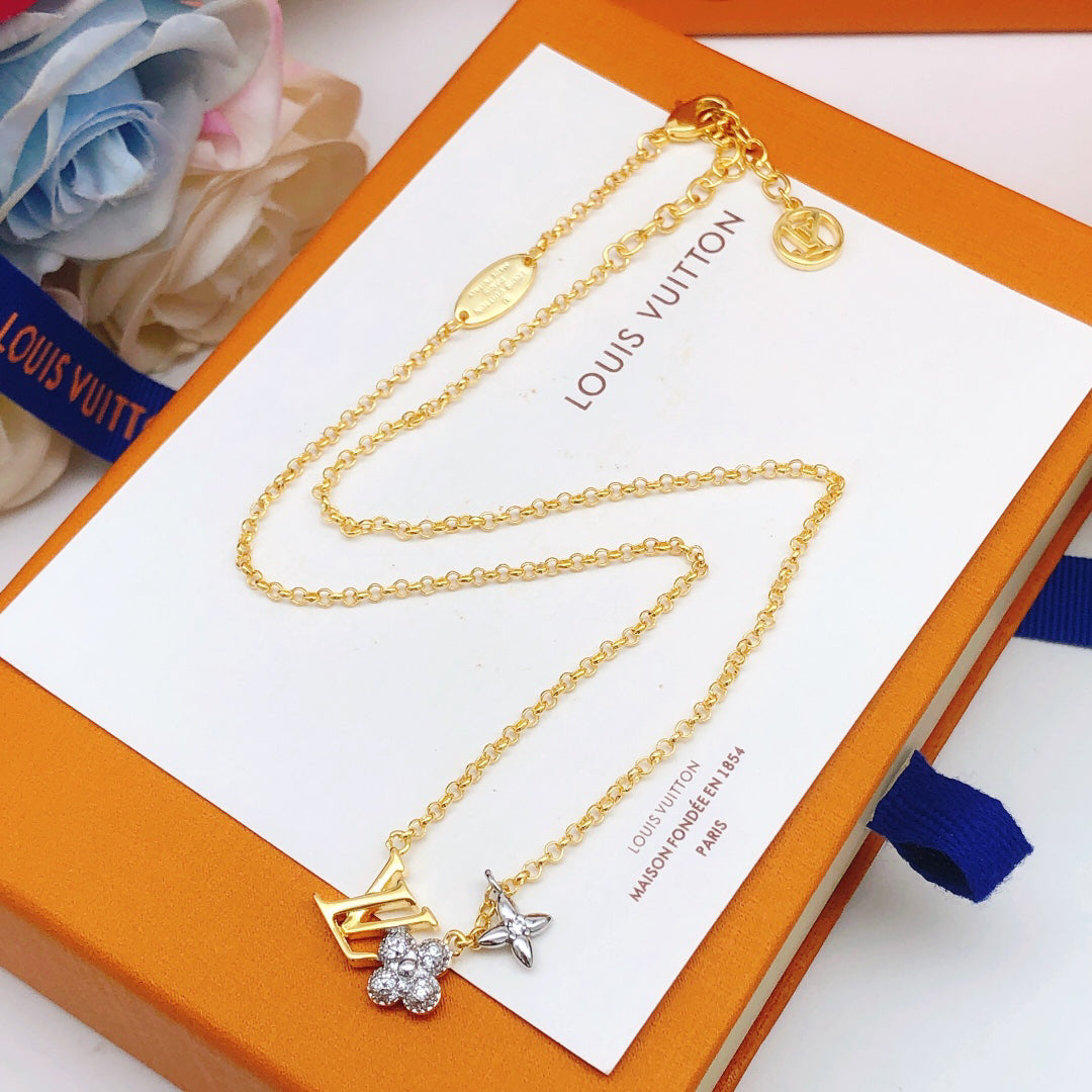 Geometric Charm Necklace