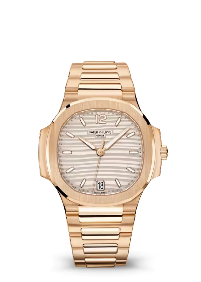 Porthole Case Watch, Rose Gold Tone
