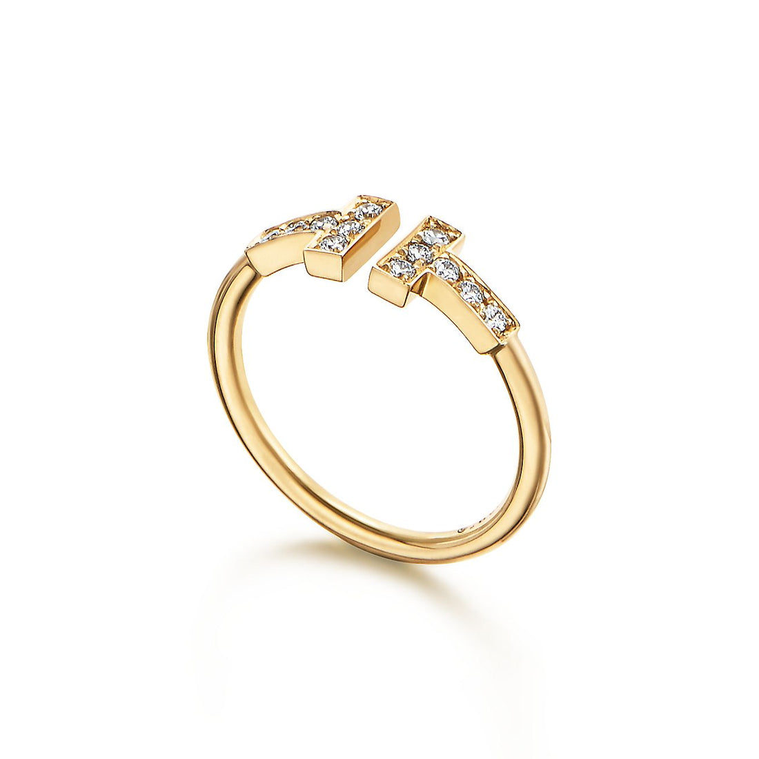 T-Motif Ring, Stone-Set