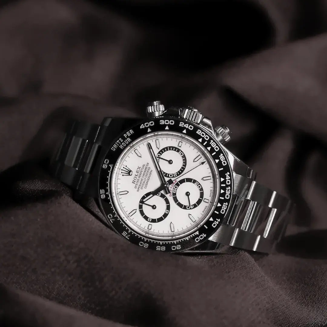 Chronograph Racing Watch, Steel, 40 mm